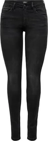 ONLY Skinny Mid Royal Jeans black denim (Damen)