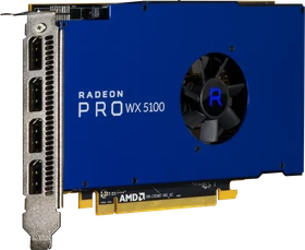 Dell Radeon PRO WX 5100, 8GB GDDR5, 4x DP