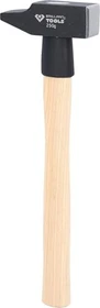 Brilliant Tools Schlosserhammer Hickorystiel, 250g französische Form