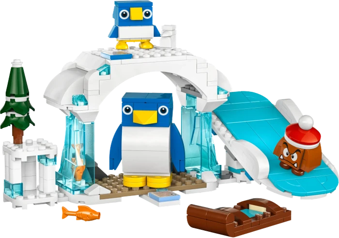 LEGO Super Mario - Schneeabenteuer mit Familie Pinguin Erweiterungsset