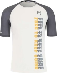 Karpos Moved Evo Funktionsshirt kurzarm bright white/vulcan (Herren)