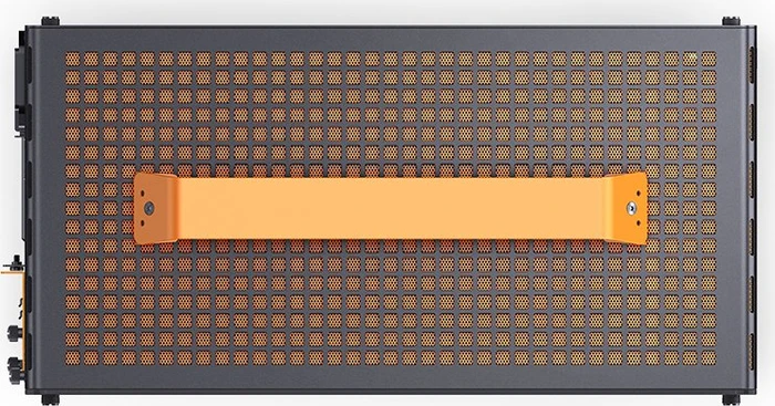 Jonsbo Z20 Orange Black, schwarz/orange, Glasfenster