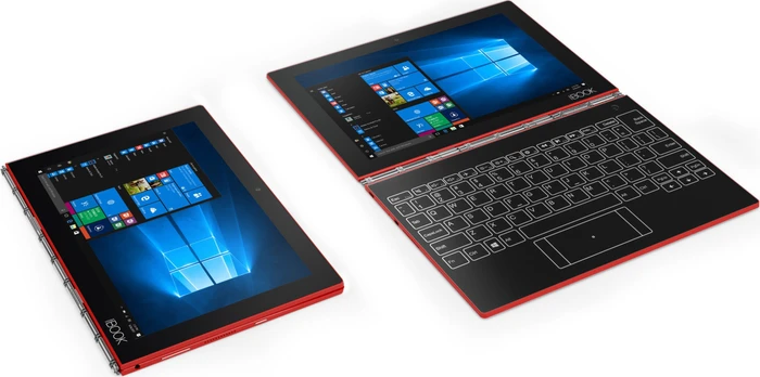 Lenovo Yoga Book Windows YB1-X91L, rot, 128GB