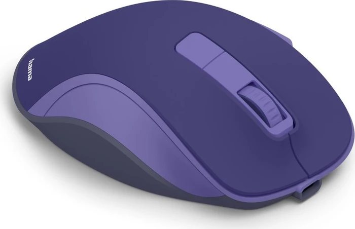 Hama MW-500 Ergonomic Silent Wireless blau, USB