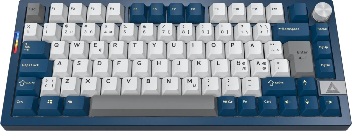 Montech MKey PRO 75 Wireless, Freedom, LEDs RGB, hot-swap, Gateron G Pro 3.0 BROWN, USB/Bluetooth, ND