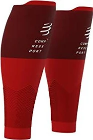 Compressport R2V2 Calf Sleeves Compression Laufsocken rot (Herren)
