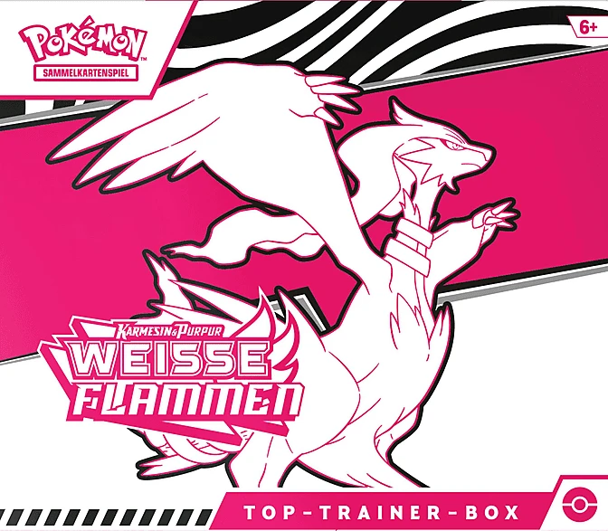 Pokémon - Karmesin & Purpur Weisse Flamme Top Trainer Box