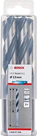 Bosch Professional HSS PointTeQ Spiralbohrer, 13x101x151mm, 5 Stück