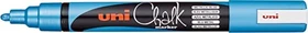Uni-Ball Chalk PWE-5M Kreidemarker metallic blau
