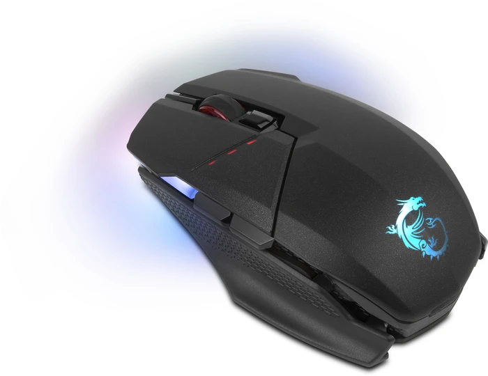 MSI Clutch GM70 Gaming Mouse schwarz, USB