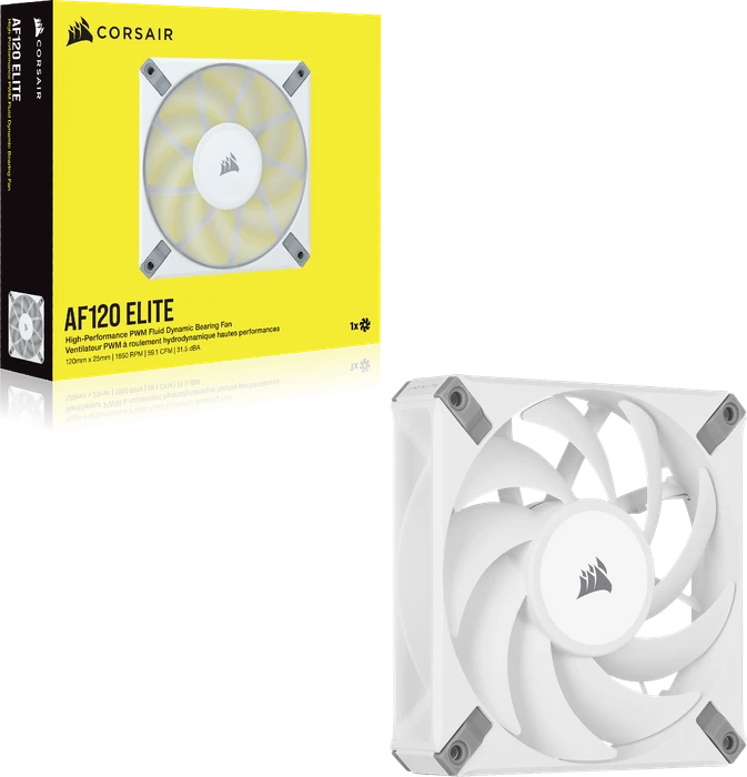 Corsair AF Elite Series AF120 Elite, weiß, 120mm