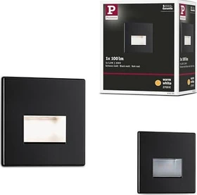 Paulmann LED Edge Quadro Einbauleuchte schwarz