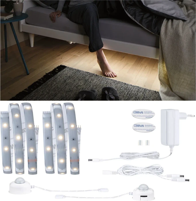 Paulmann MaxLED 250 Basisset Strip LED-Streifen 8W warmweiß beschichtet 2m