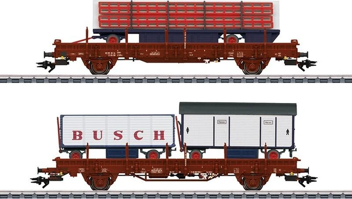 Märklin - Spur H0 Güterwagenset - Güterwagen-Set Zirkus Busch