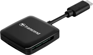 Transcend RDC3 Dual-Slot-Cardreader, USB-C 3.0 [Stecker]