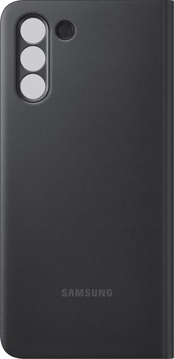 Samsung Clear View Cover für Galaxy S21+ schwarz