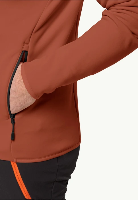 Jack Wolfskin Baiselberg FZ Jacke carmine (Herren)