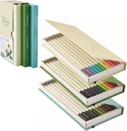Tombow Irojiten Rainforest Buntstift 30 Farben, Kartonetui, 30er-Set