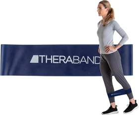 Thera-Band Loop 7.6x30.5cm 20cm extra stark Widerstandsband blau