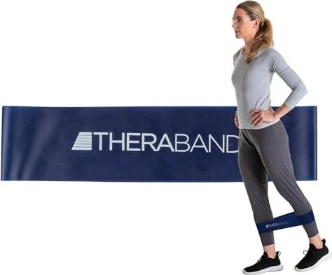 Thera-Band Loop 7.6x30.5cm 20cm extra stark Widerstandsband blau