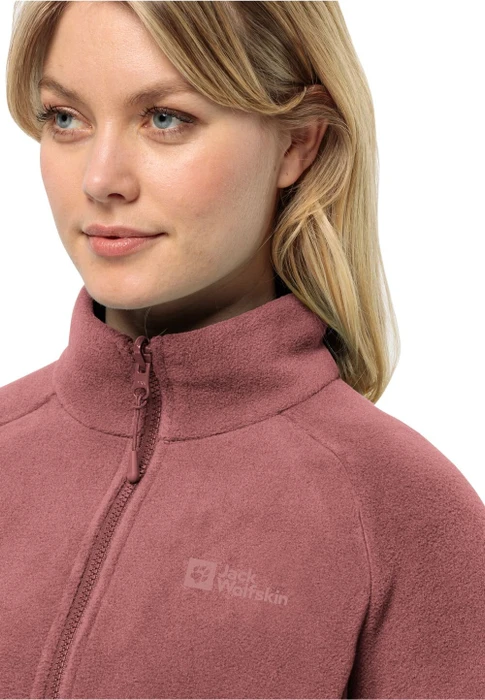Jack Wolfskin Moonrise FZ Funktionsjacke red ochre (Damen)