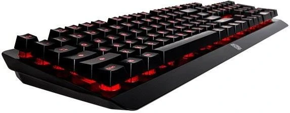 Tt esports Challenger Edge Membrane Gaming Keyboard, USB, DE