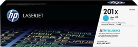 HP Toner 201X cyan hohe Kapazität