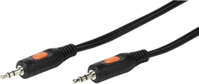 Vivanco Audio Kabel, 3.5mm Klinke [Stecker] auf 3.5mm Klinke [Stecker], 3-polig, schwarz, 1.5m (46044)