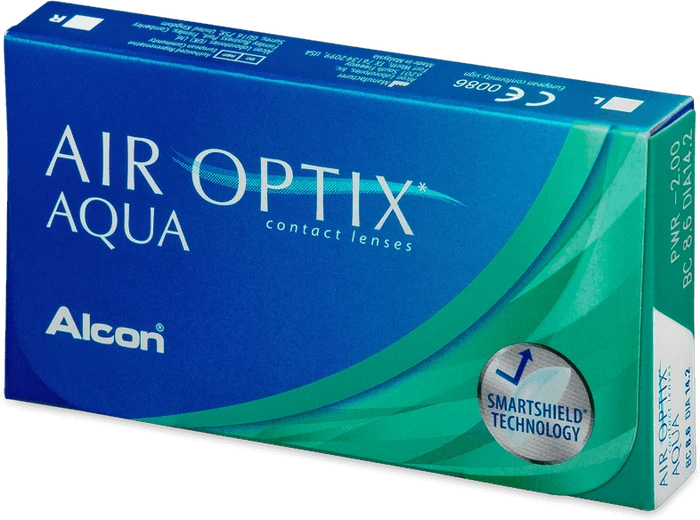 Alcon Air Optix Aqua, +5.50 Dioptrien, 3 Stück
