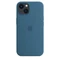 Apple Silikon Case mit MagSafe für iPhone 13 eisblau Vorschaubild
