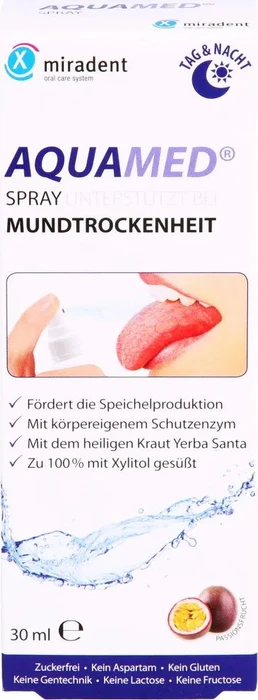 Miradent Aquamed Mundtrockenheit Spray, 30ml