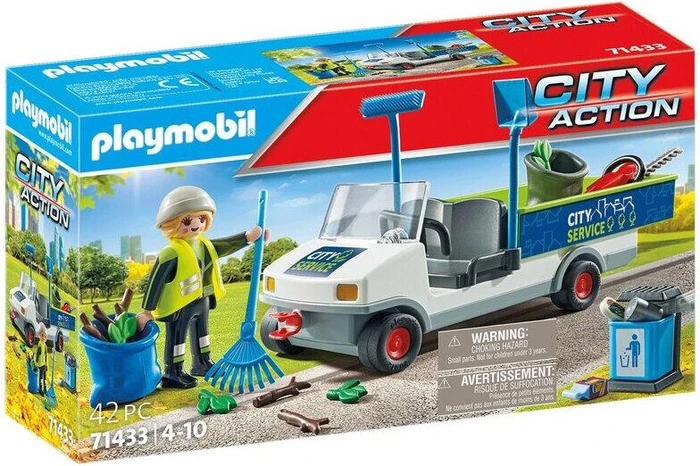 playmobil City Action Stadtreinigung mit E-Fahrzeug