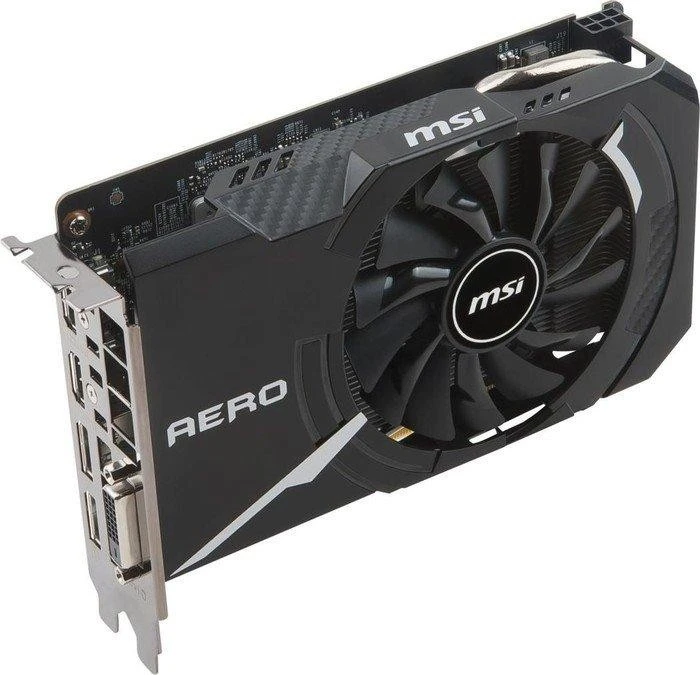 MSI GeForce GTX 1060 Aero ITX 6G OC, 6GB GDDR5, DVI, 2x HDMI, 2x DP