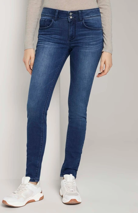 Tom Tailor Alexa Skinny Jeans Jeans dark stone wash denim (Damen)