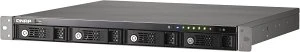 QNAP Turbo Station TS-412U 4TB, 256MB RAM, 2x RJ-45 1000Base-T, 4x USB 2.0, 1HE