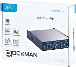 DeepCool Rockman[PWM], 3.5" Lüftersteuerung 3-Kanal