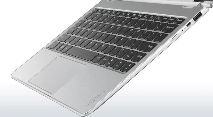 Lenovo Yoga 710-11ISK, Platinum Silver, Core m3-6Y30, 4GB RAM, 256GB SSD, DE