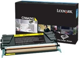 Lexmark Toner C746A2YG gelb