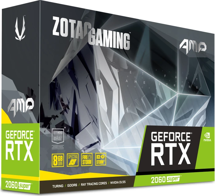 Zotac Gaming GeForce RTX 2060 SUPER AMP, 8GB GDDR6, HDMI, 3x DP