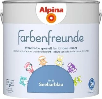Alpina Farben Farbenfreunde Nr. 12 innen seebärblau, 2.5l