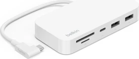 Belkin USB-C 6-in-1 Multiport Hub with Mount, USB-C 3.1 [Stecker] (INC011btWH)