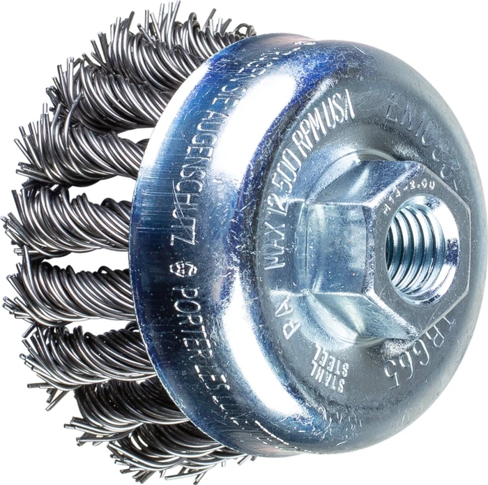 Pferd POS TBG 65/M14 ST 0.8 Topfbürste gezopft, 65mm, 1 Stück