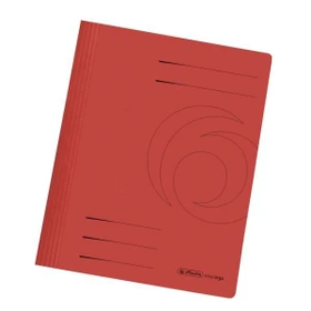 Herlitz Intensiv Schnellhefter Karton, A4, rot
