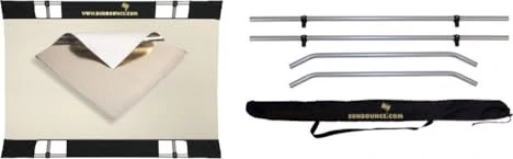 Sunbounce Bouncer MINI Kit ZEBRA Reflektor 90x125 cm