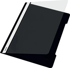 Leitz Standard Schnellhefter Plastik, A4, schwarz, 25er-Pack