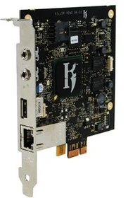 Bigfoot Networks Killer Xeno Pro Gaming Network Card, 1x 1000Base-T, PCIe x1