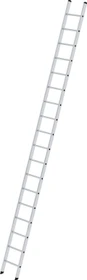Günzburger Steigtechnik Alu Anlegeleiter ohne Traverse, 18 Stufen