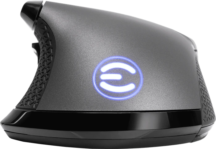 EVGA X20 Wireless Gaming Maus grau, USB/Bluetooth