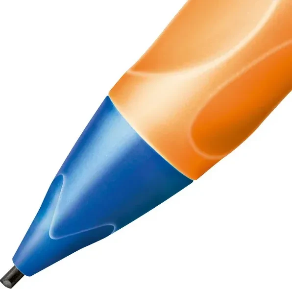 STABILO EASYergo Druckbleistift HB 1.4mm graphit, orange/blau, Rechtshänder, 3 Minen