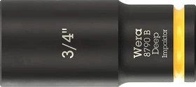 Wera 8790 B Impaktor Deep Außensechskant Steckschlüssel 3/8" zöllig, 3/4"x63mm